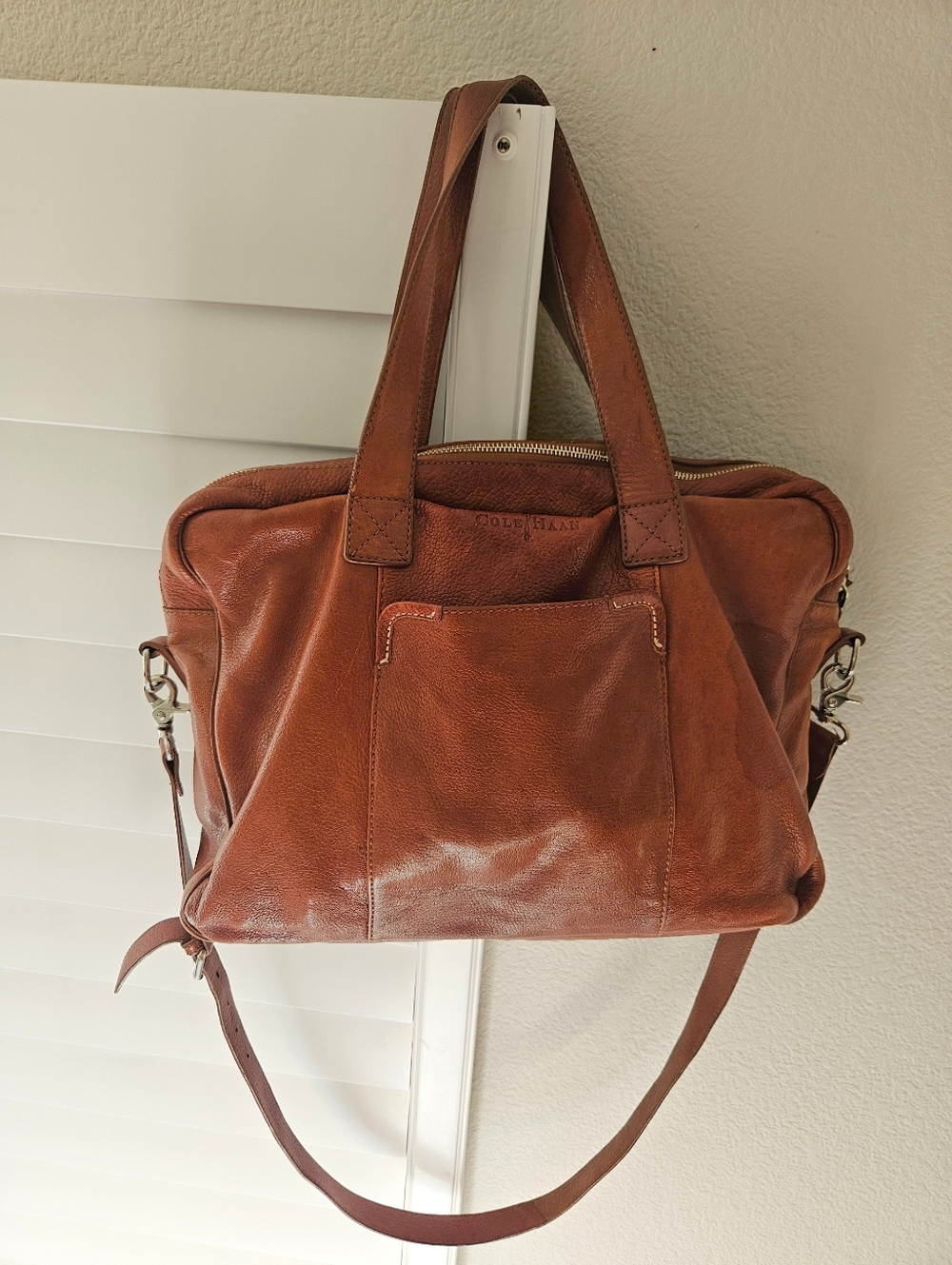 Cole Haan Large Leather Bag - Picture 4 of 10